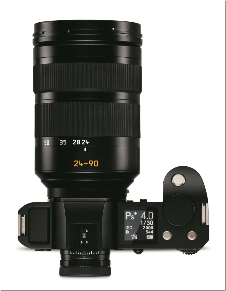 LEICA SL 無反光鏡單眼相機頂部