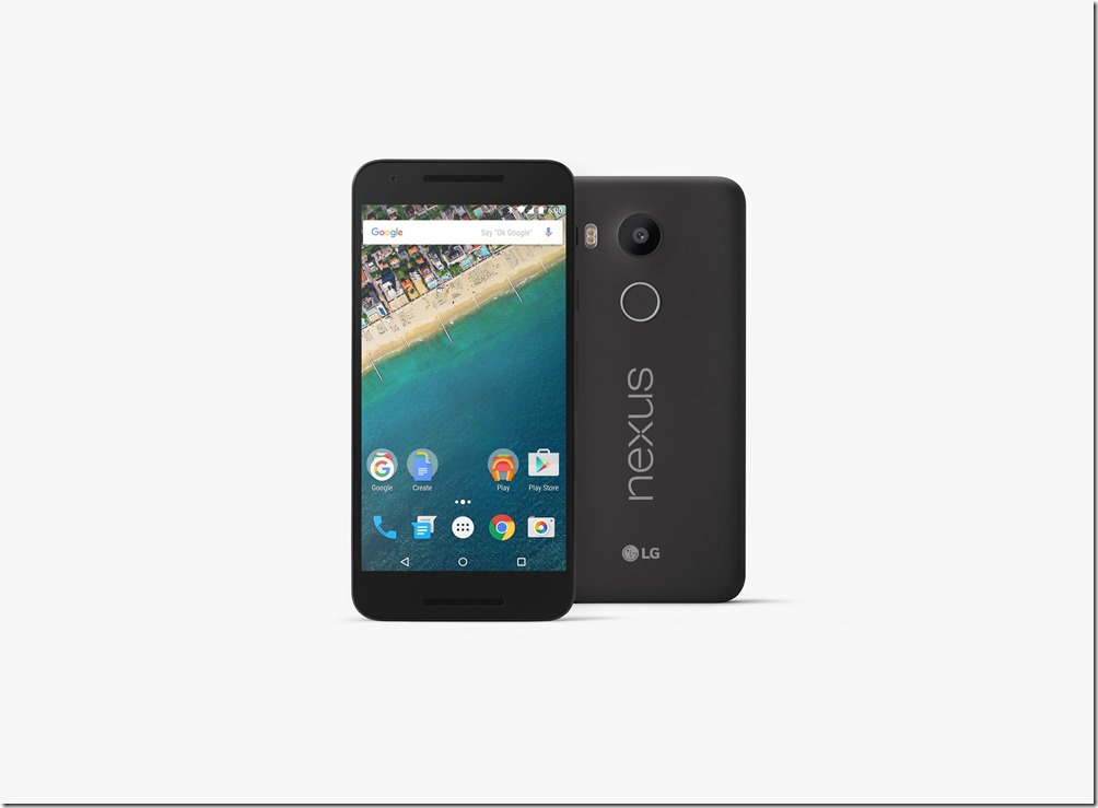 Nexus 5X搭配Android最新6.0版本Marshmallow，提供消費者最全面的Google原生機種體驗，引領智慧生活全面提升。