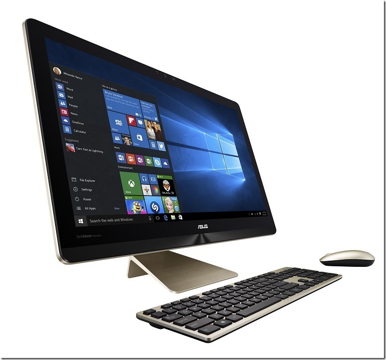 華碩全新整合式全功能All-in-One電腦Zen AiO Pro Z220  Z240，正式於今日聖誕節絕美上市，打造送禮自用人氣首選！