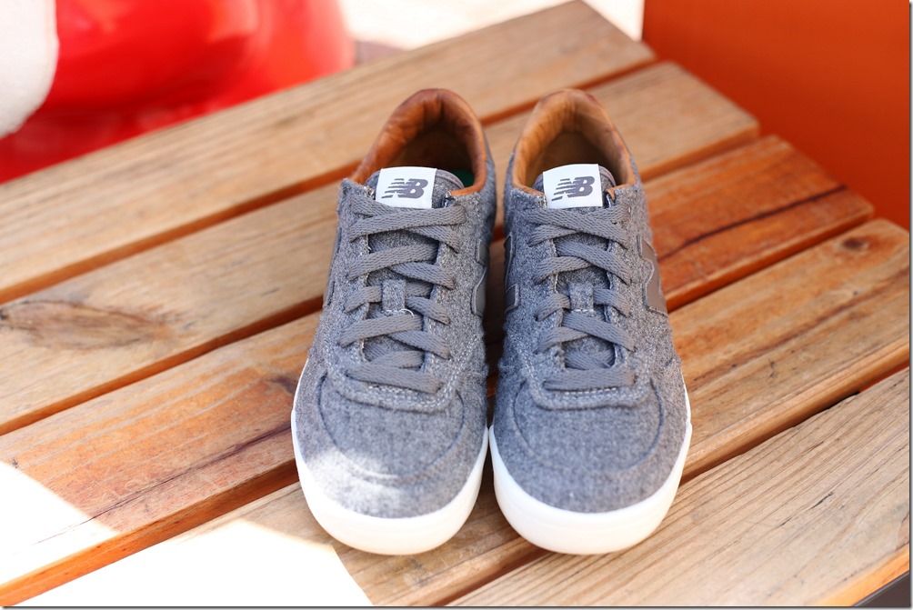 New Balance 將經典網球鞋款CRT300融入冬季元素，推出Woolen系列鞋款