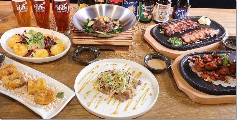 bEEru啤調客獨家研發多樣創意台菜料理，獨特的好滋味，與店內精釀啤酒一起享用最對味。(圖片提供：bEEru啤調客)