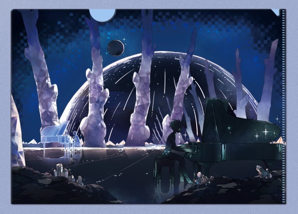 預購贈品-鏡夜L型資料夾