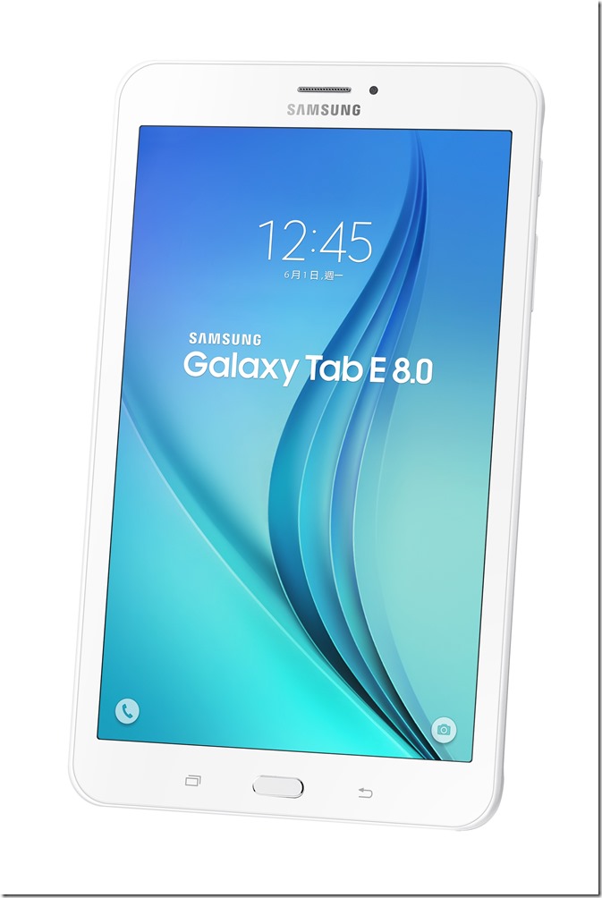 傳承 Galaxy系列的絕美外型，搭載8.0吋高畫質螢幕，搭配微弧度切邊設計，提供完美的手持質感