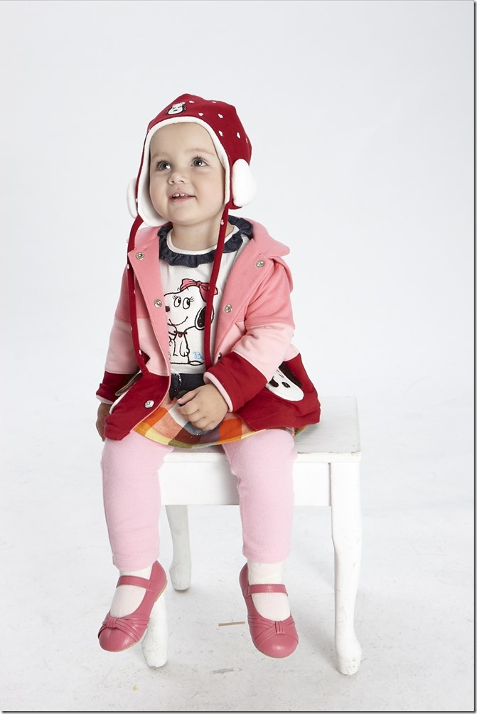 百事特童裝春節SNOOPY開運討喜童裝新上市。(圖片提供：百事特)