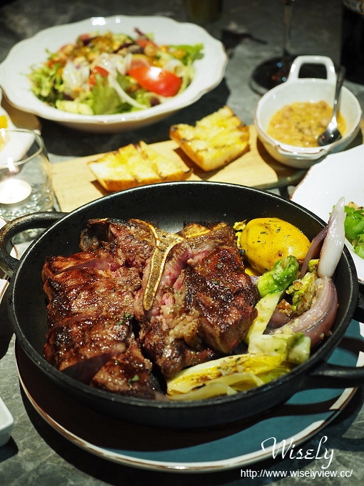 【食記】台北中山。捷運中山國小站：L’IDIOT 驢子餐廳(華泰王子大飯店)＠乾式熟成丁骨牛排