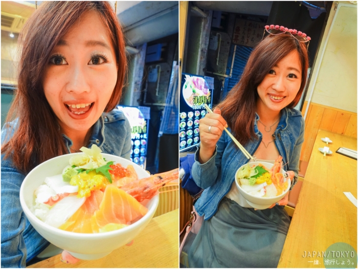 築地市場,東京自由行,東京海鮮丼,東京生魚片好吃,築地內市場,築地外市場