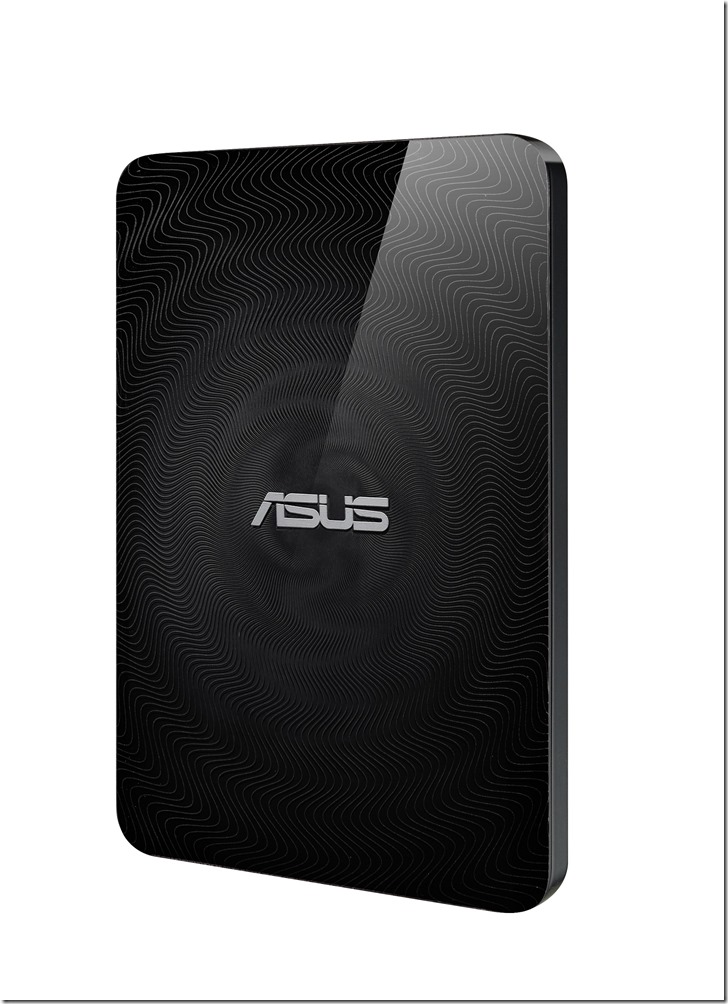 華碩全新無線硬碟「Travelair N」，具備超大1TB儲存容量，無論是HD電影或大量影片、照片，皆可隨心所欲輕鬆收藏。