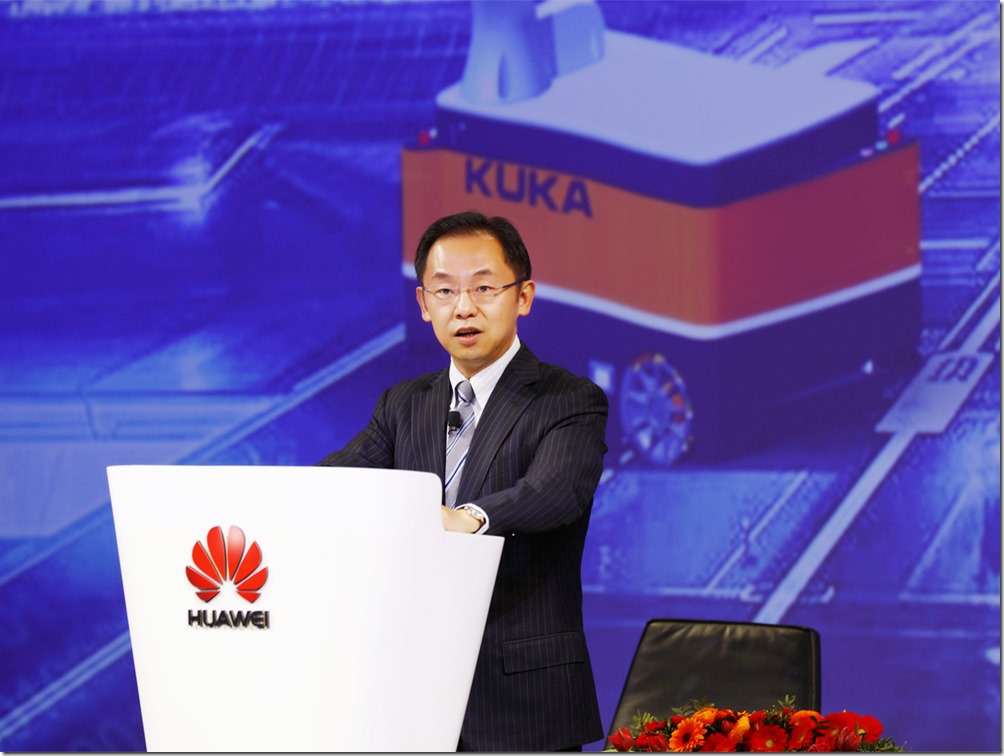 【HUAWEI 】華為與庫卡（KUKA）宣佈戰略合作，加速創造智能生產領域新機會 (1)