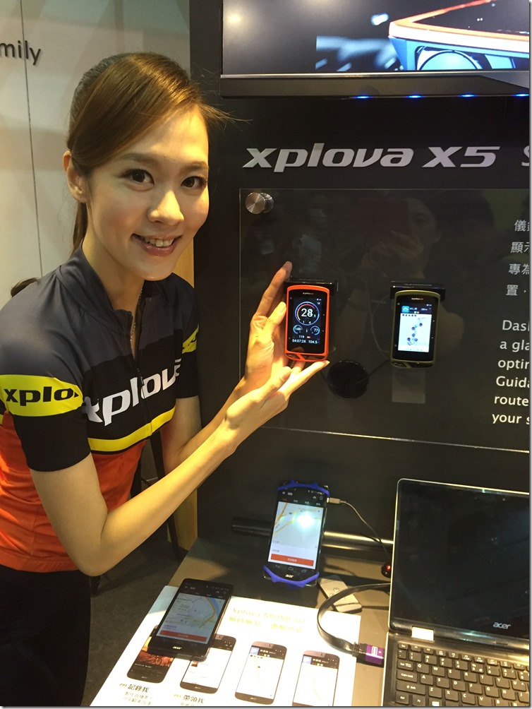 【新聞圖】Xplova X5專業智慧車錶，騎乘訓練的好幫手