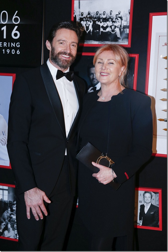 品牌大使休傑克曼(Hugh Jackman)及妻子黛博拉(Deborra-Lee Furness)
