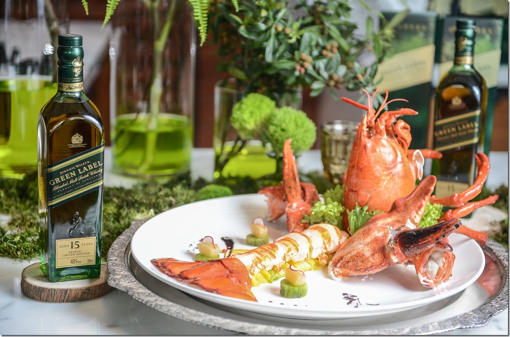 米其林雙星主廚鄭錦富與JOHNNIE WALKER跨界調和實驗，創作料理「海天盛筵四重奏」