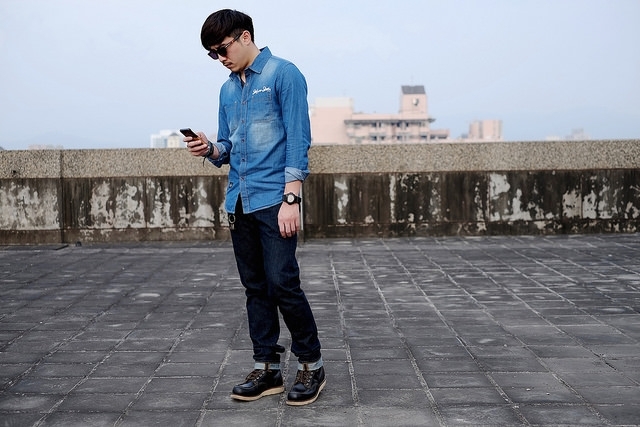 JEANSDA金斯大Fenrir Indigo Rigid Jeans (Tapered)