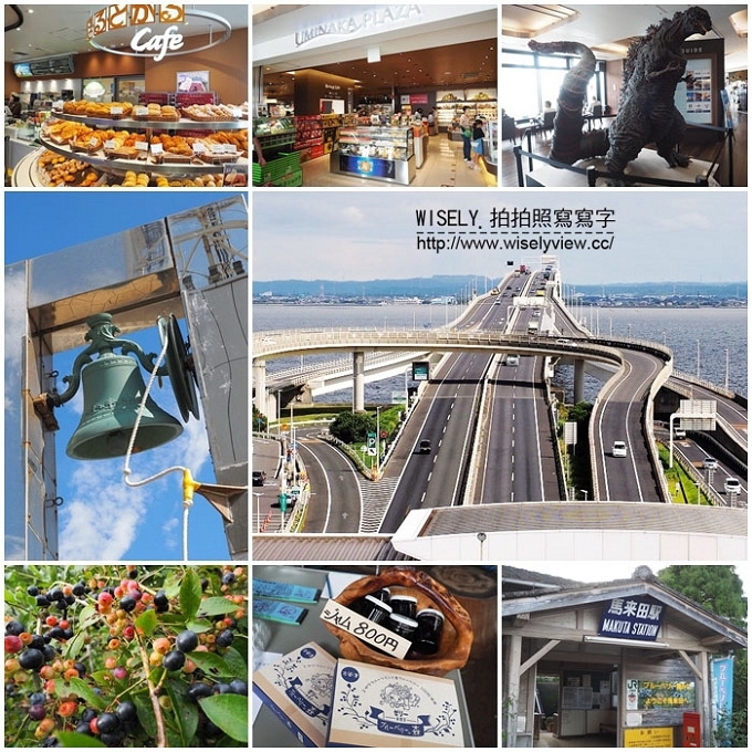 【旅行】日本本州。千葉縣木更津市：東京灣跨海公路、藍莓園果醬製作、馬来田駅