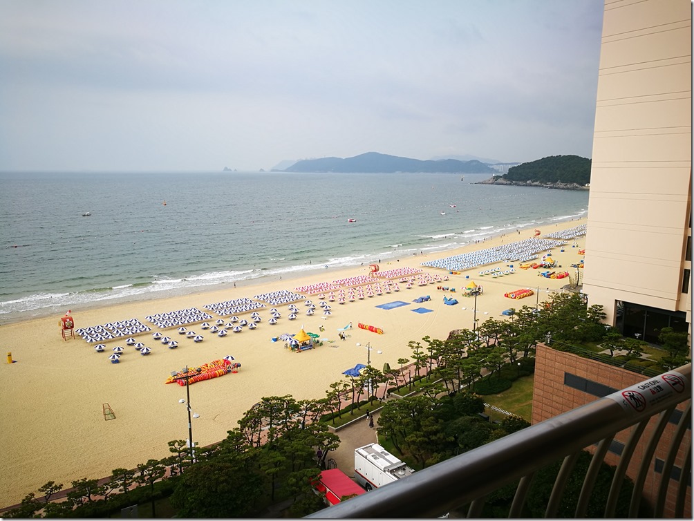 全景拍攝蔚為風潮 釜山海雲台提供環景拍攝架