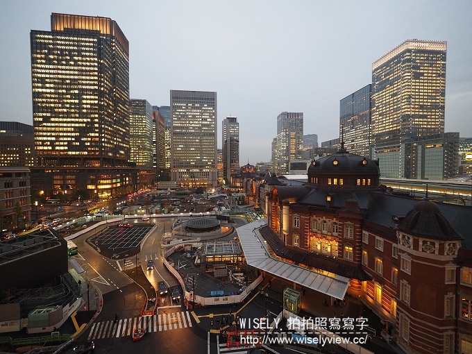 【旅行】日本。東京車站夜間景觀最佳地點。KITTE購物中心@東京駅旁郵局改建大樓