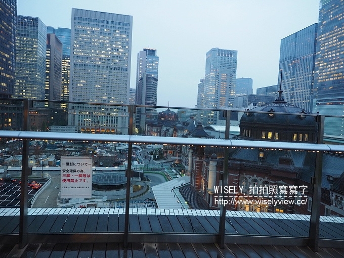 【旅行】日本。東京車站夜間景觀最佳地點。KITTE購物中心@東京駅旁郵局改建大樓