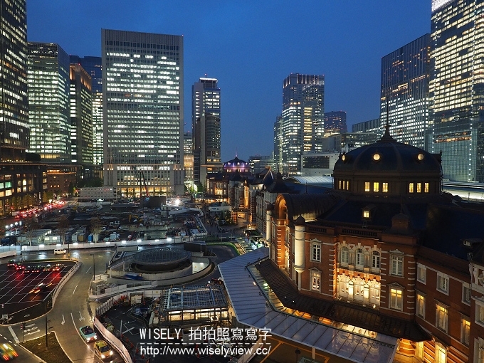 【旅行】日本。東京車站夜間景觀最佳地點。KITTE購物中心@東京駅旁郵局改建大樓