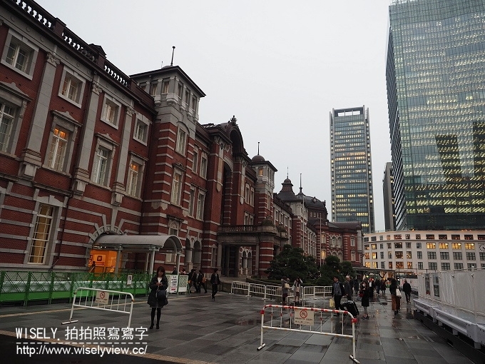 【旅行】日本。東京車站夜間景觀最佳地點。KITTE購物中心@東京駅旁郵局改建大樓
