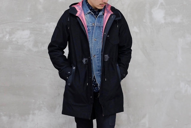 極美品　White Mountaineering FLIGHT JACKET 極美品 White Mountaineering FLIGHT JACKET