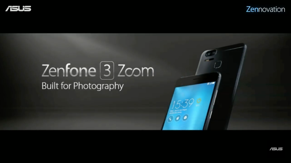 拍遠拍近一機搞定 ASUS ZenFone 3 Zoom CES發表亮相