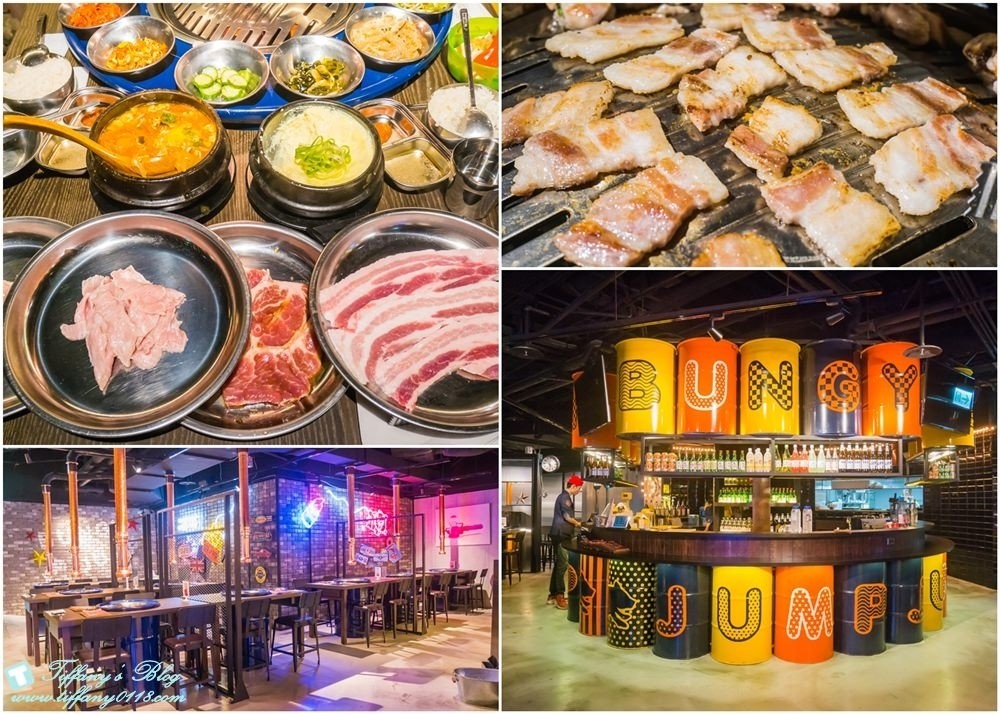 [美食‧台北]笨豬跳烤肉京華城店/韓式汽油桶烤肉適合親子嘗鮮(Bungy Jump Korean BBQ)