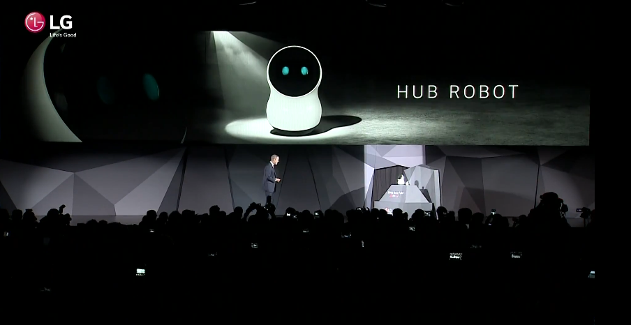 LG 推出機器人小幫手- HUB ROBOT!