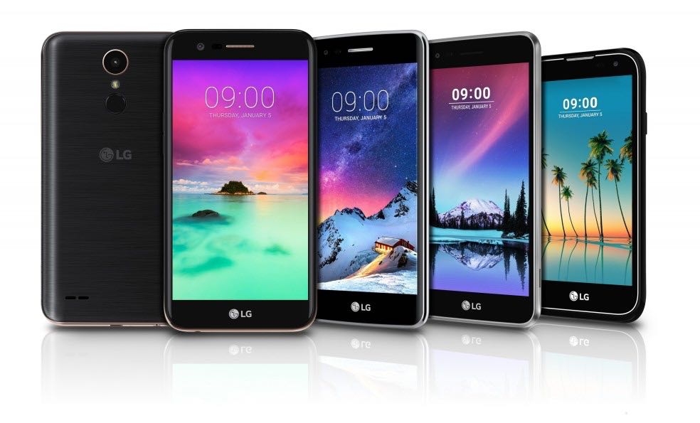 LG中階機種發佈 四款K系列與 Stylus3