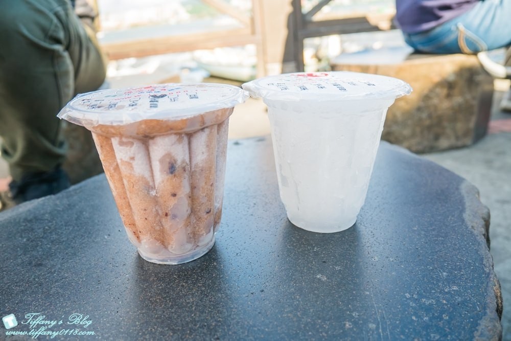 八里老街"阿忠花生捲冰淇淋"/食尚玩家推薦綿綿冰必吃