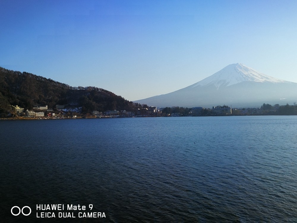 帶著 Huawei Mate 9 去旅行 紀錄世界遺產日本富士山的壯麗峰姿與山下的精彩