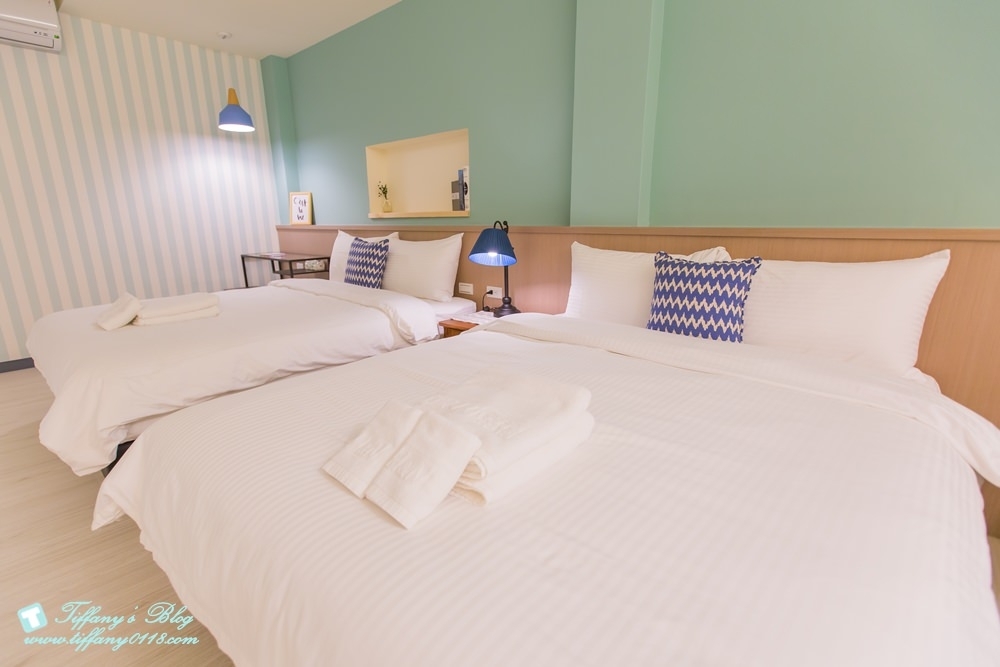 [台南‧住宿]北歐小幸福民宿/有背包客房型~近台南火車站~房間舒適有設計感超推薦