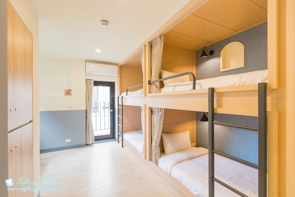 [台南‧住宿]北歐小幸福民宿/有背包客房型~近台南火車站~房間舒適有設計感超推薦