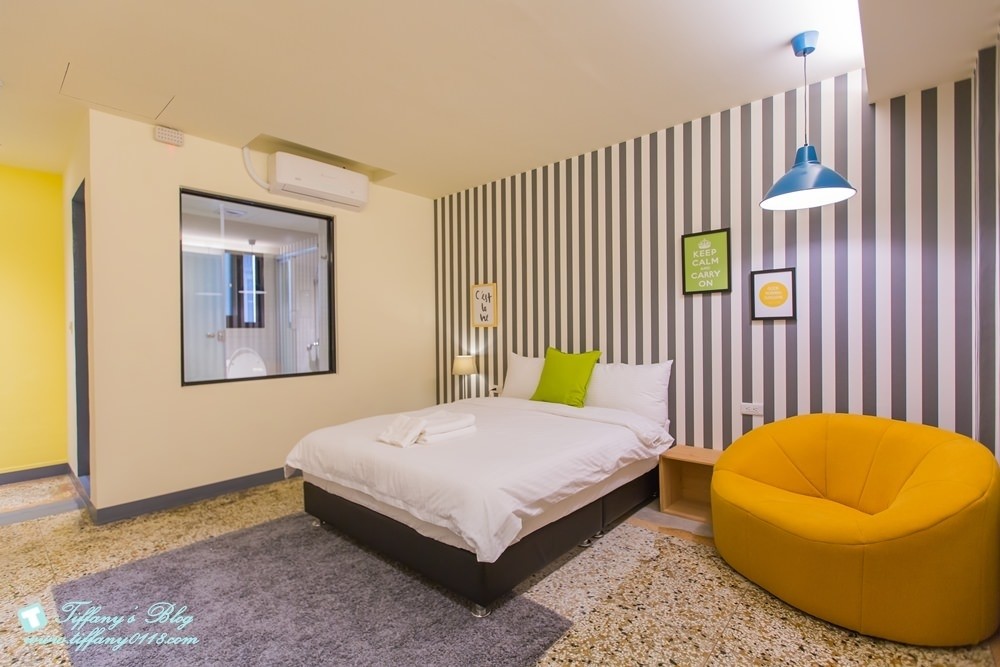 [台南‧住宿]北歐小幸福民宿/有背包客房型~近台南火車站~房間舒適有設計感超推薦