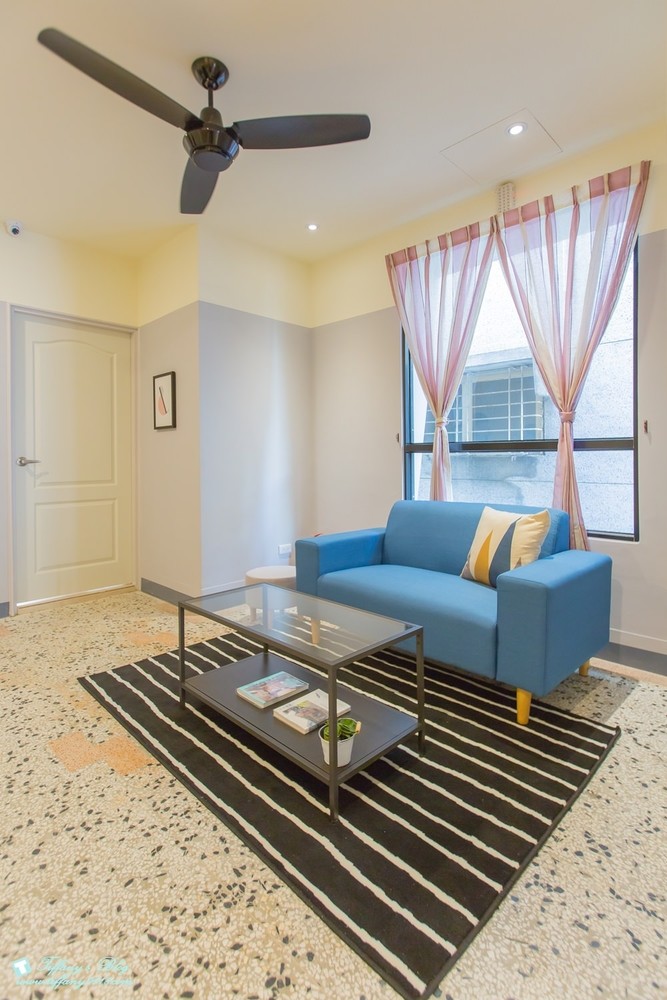 [台南‧住宿]北歐小幸福民宿/有背包客房型~近台南火車站~房間舒適有設計感超推薦