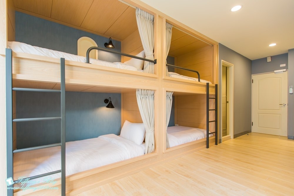 [台南‧住宿]北歐小幸福民宿/有背包客房型~近台南火車站~房間舒適有設計感超推薦