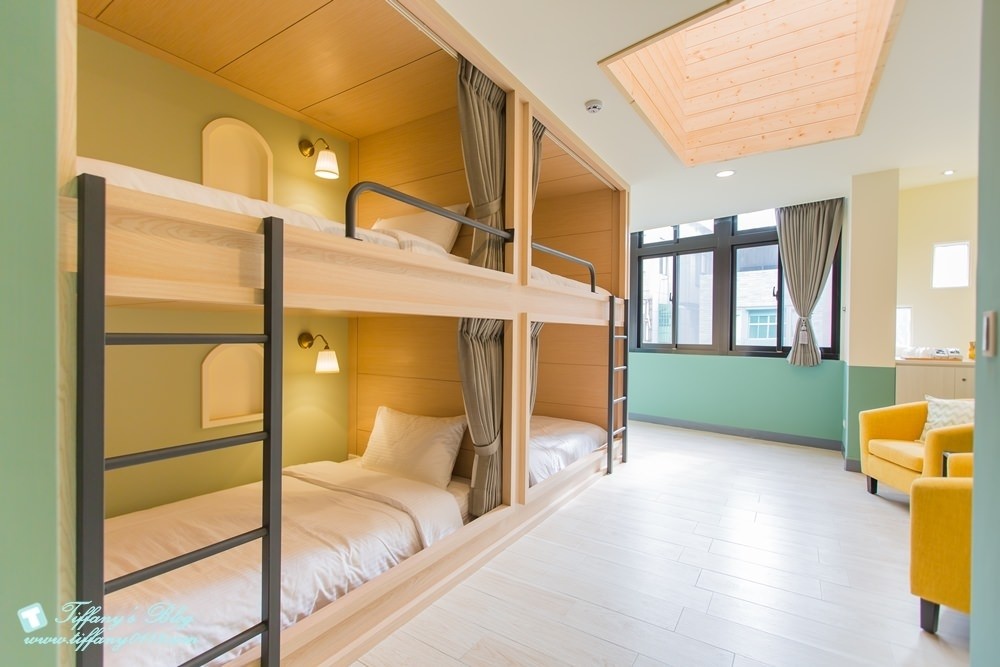 [台南‧住宿]北歐小幸福民宿/有背包客房型~近台南火車站~房間舒適有設計感超推薦