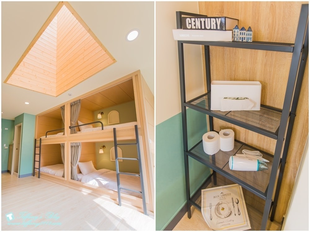 [台南‧住宿]北歐小幸福民宿/有背包客房型~近台南火車站~房間舒適有設計感超推薦