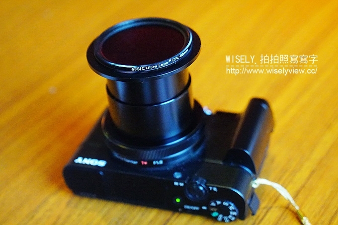 《STC Hood-Adapter。SONY RX100轉接環快拆遮光罩組+ CPL》濾雜光讓天更藍白雲更立體