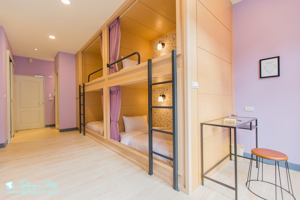 [台南‧住宿]北歐小幸福民宿/有背包客房型~近台南火車站~房間舒適有設計感超推薦