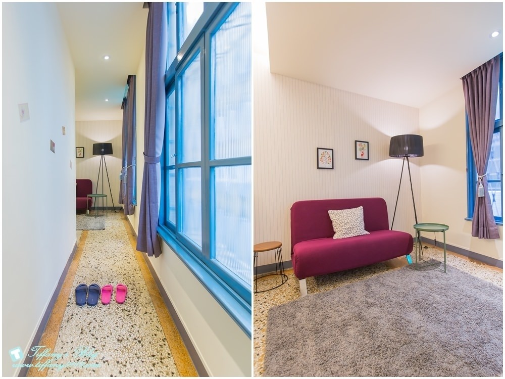 [台南‧住宿]北歐小幸福民宿/有背包客房型~近台南火車站~房間舒適有設計感超推薦