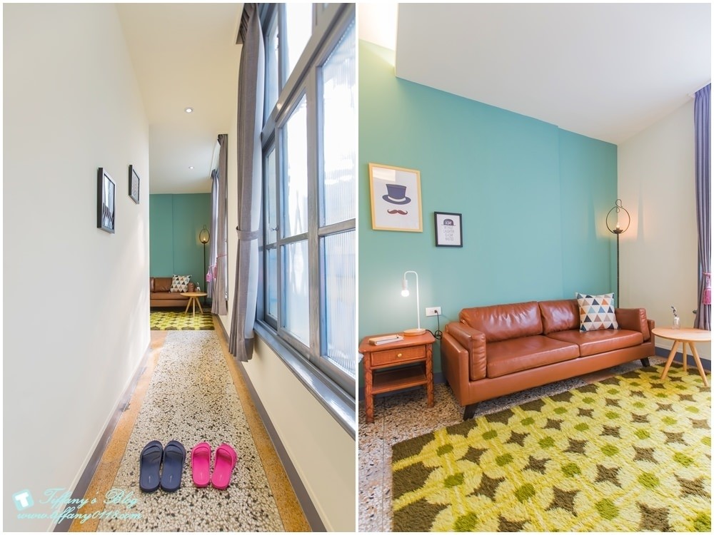 [台南‧住宿]北歐小幸福民宿/有背包客房型~近台南火車站~房間舒適有設計感超推薦