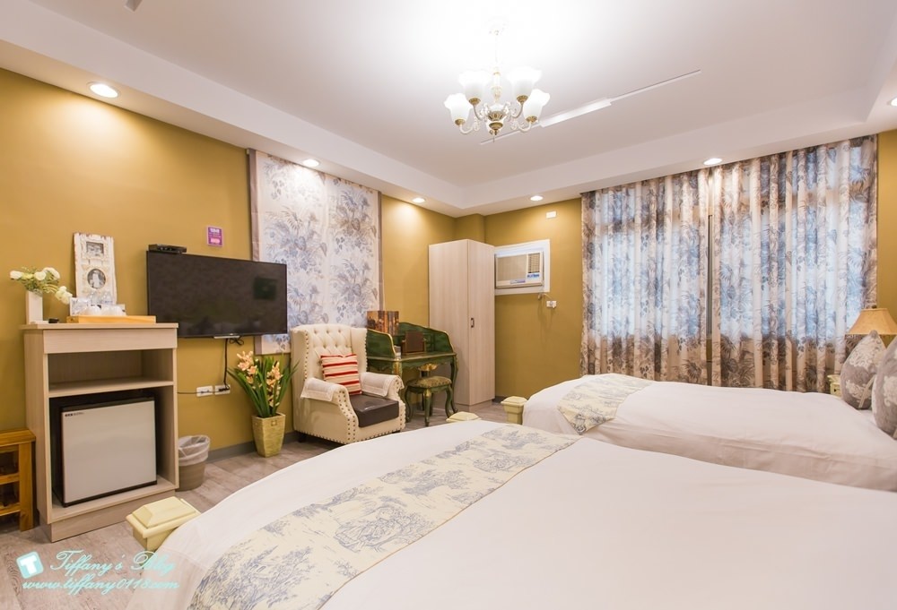 [台南‧住宿]英倫花園民宿/近安平老街及文章牛肉湯、王氏魚皮必吃美食