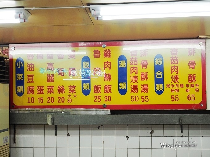 《台北萬華。捷運龍山寺站美食》梧州街夜市美食＠古早味香菇肉羹、排骨酥、魯肉飯&雞肉飯