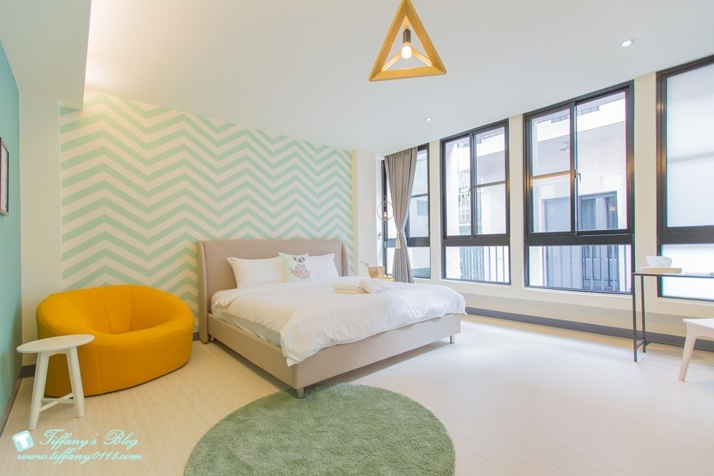 [台南‧住宿]北歐小幸福民宿/有背包客房型~近台南火車站~房間舒適有設計感超推薦