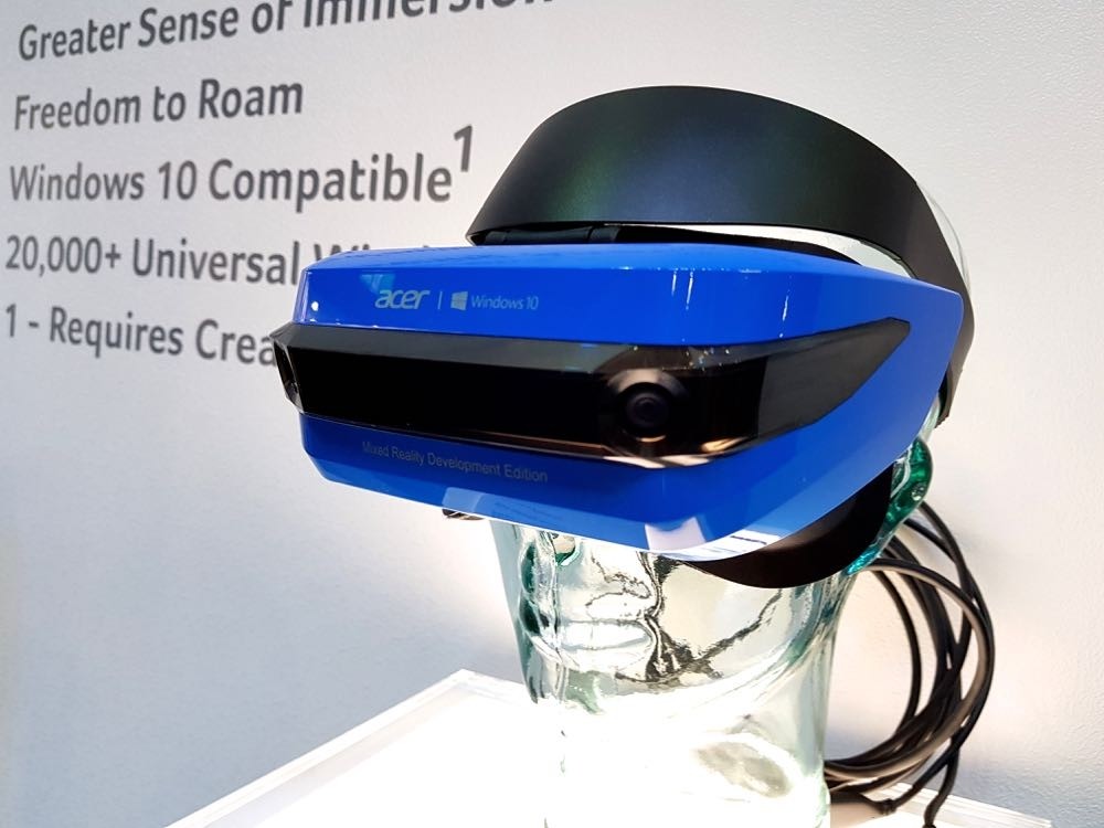 從AR/VR到 MR！ Acer MR頭戴式裝置帶你進入混合實境領域
