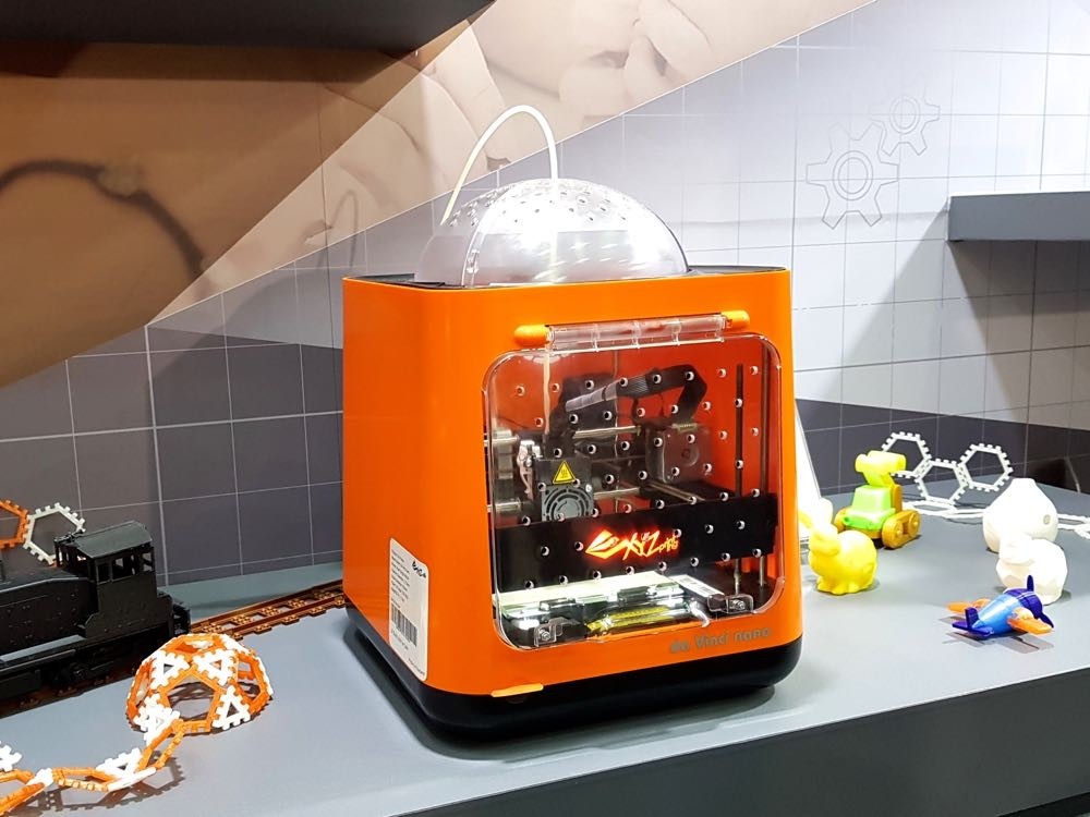 3D列印更趨成熟! XYZprinting 推出安全輕巧Nano款
