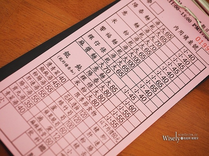 《台北中正。捷運忠孝新生站》切仔米粉.陽春麵.黑白切＠臨沂街裡，近華山創意園區&北科大