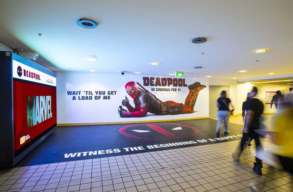 戶外交通廣告橫掃天地氣勢!電影噱頭這樣搞