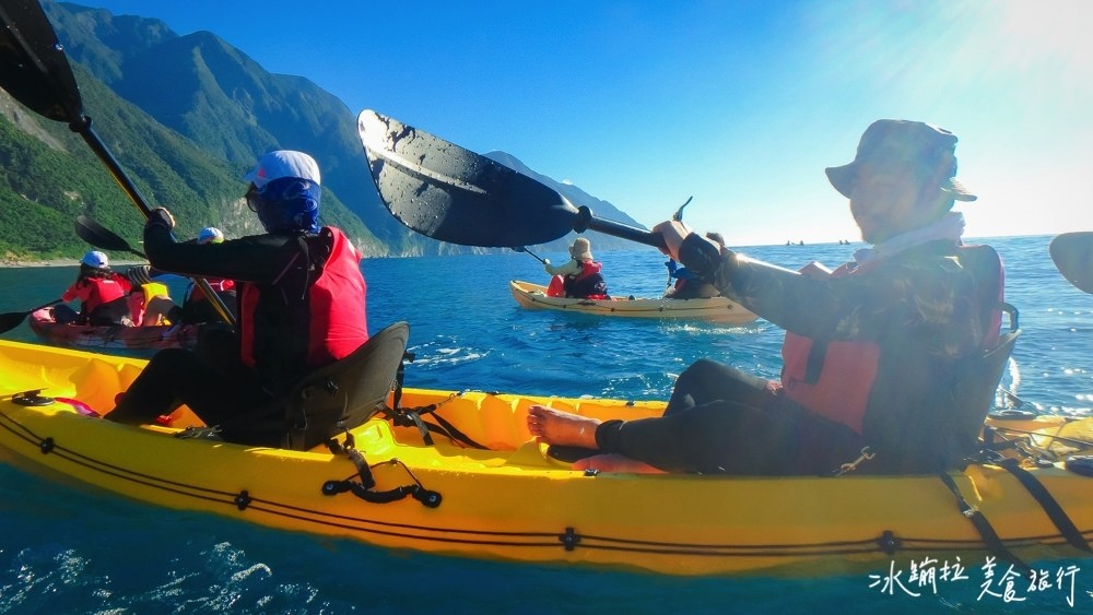 花蓮自由行,花蓮好玩景點,花蓮好玩,花蓮海上獨木舟,清水斷崖獨木舟,