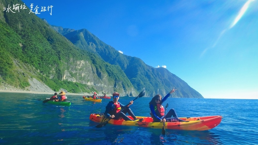 花蓮自由行,花蓮好玩景點,花蓮好玩,花蓮海上獨木舟,清水斷崖獨木舟,