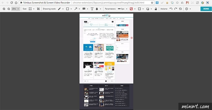 梅問題－Chrome外掛－Nimbus錄影截圖一鍵搞定！
